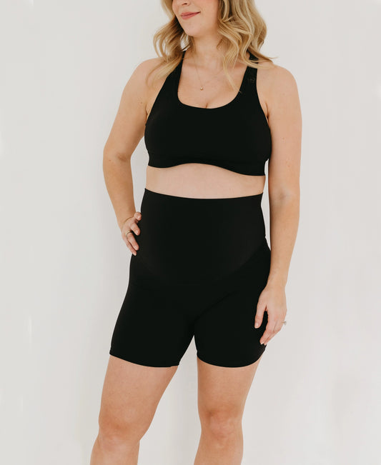 AXK Maternity - Biker Shorts - Black