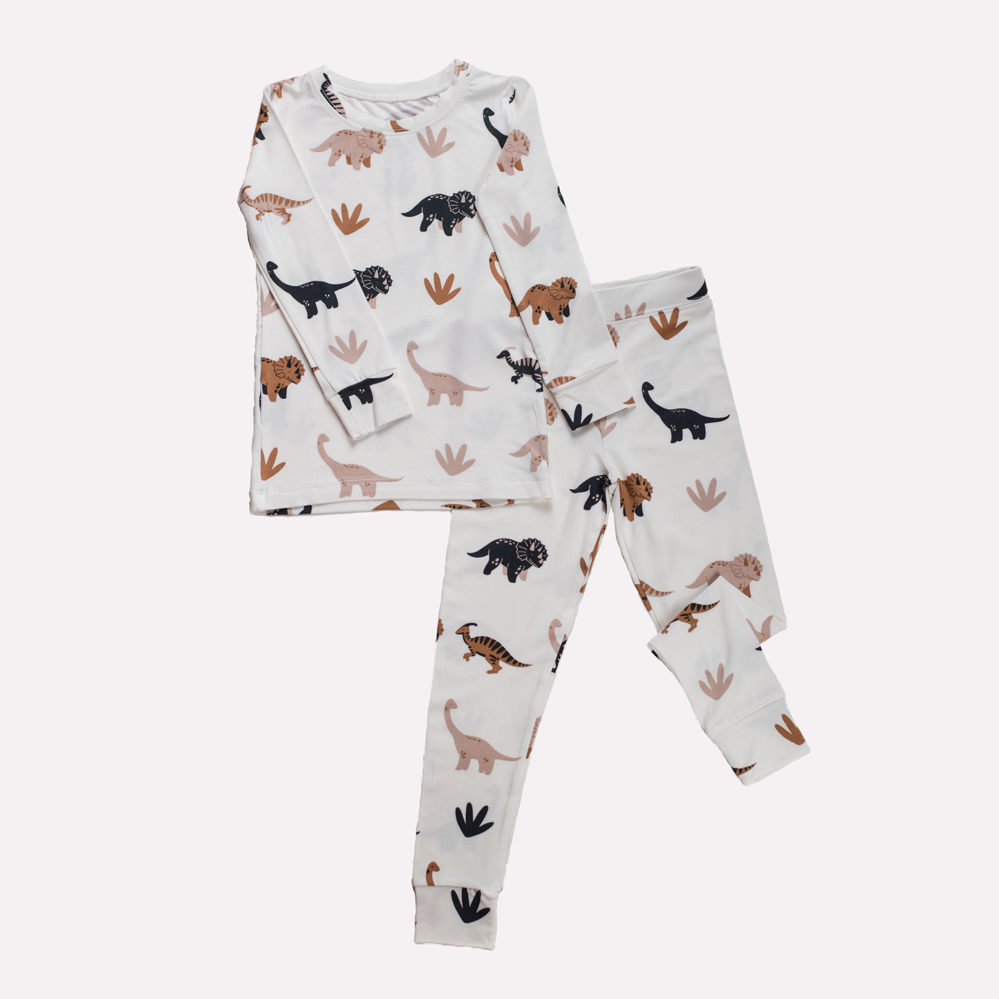 Pip + Phee - 2 Piece Bamboo Sets | LE Prints #4: Multi-check / 4T / Long Sleeves/Long Pants