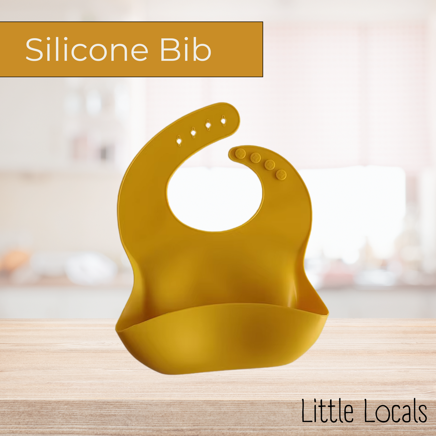 Little Locals Silicone Bib