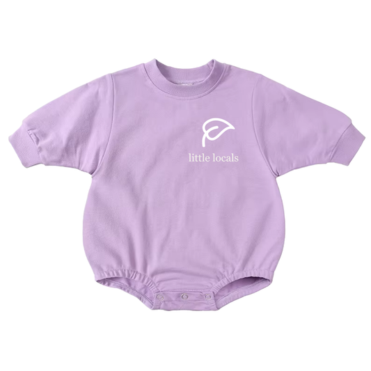 Lilac - Sweater Romper