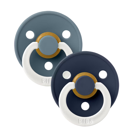 BIBS - Colour GLOW 2 Pack - Petrol/Deep Space
