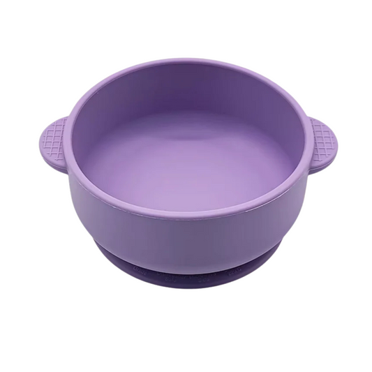Purple - Silicone Suction Bowl