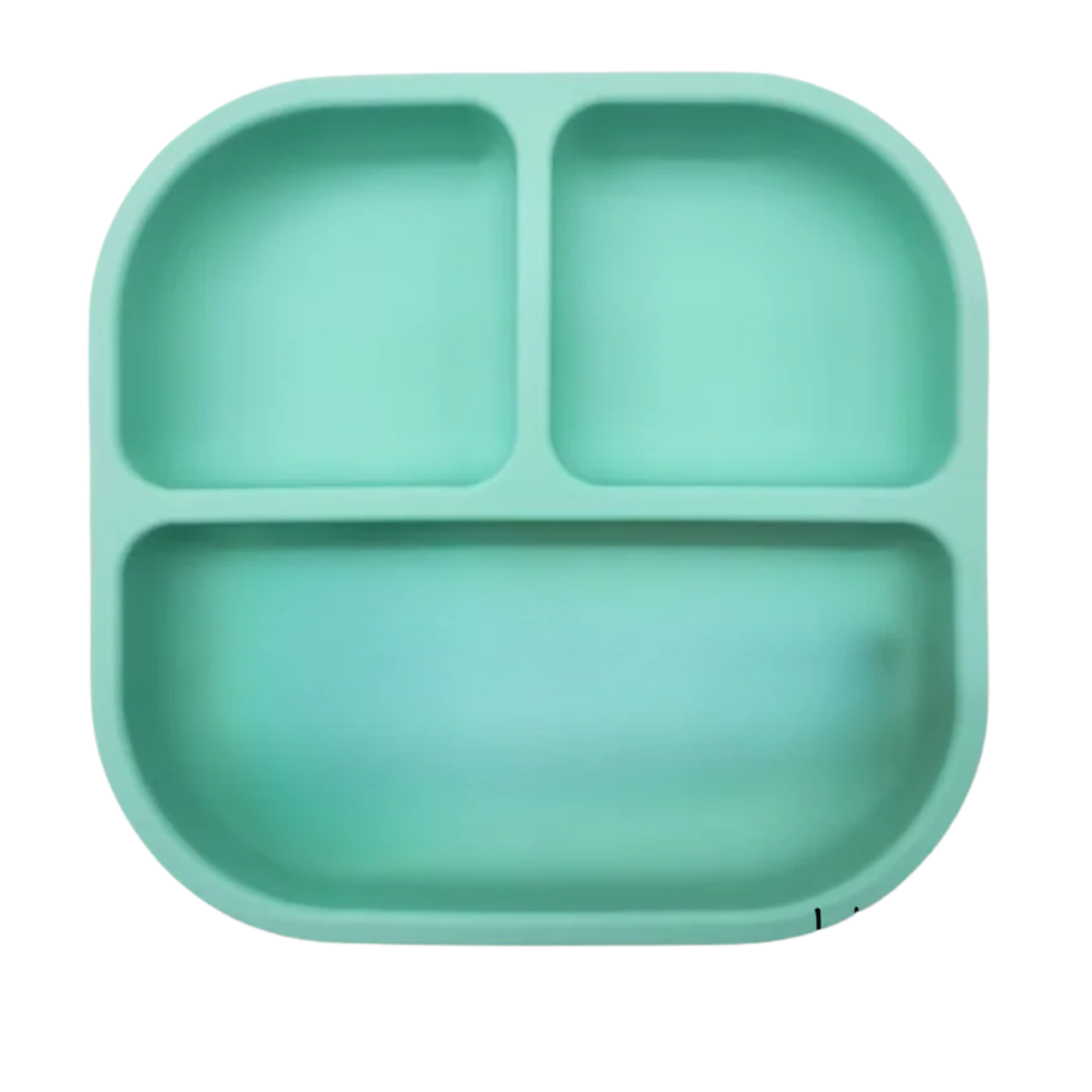 Silicone Suction Plate w/Dividers
