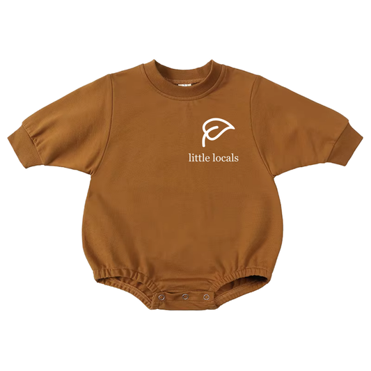 Cognac - Sweater Romper
