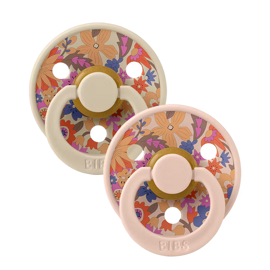 BIBS x LIBERTY Colour 2 Pack June Blossom - Blush Mix