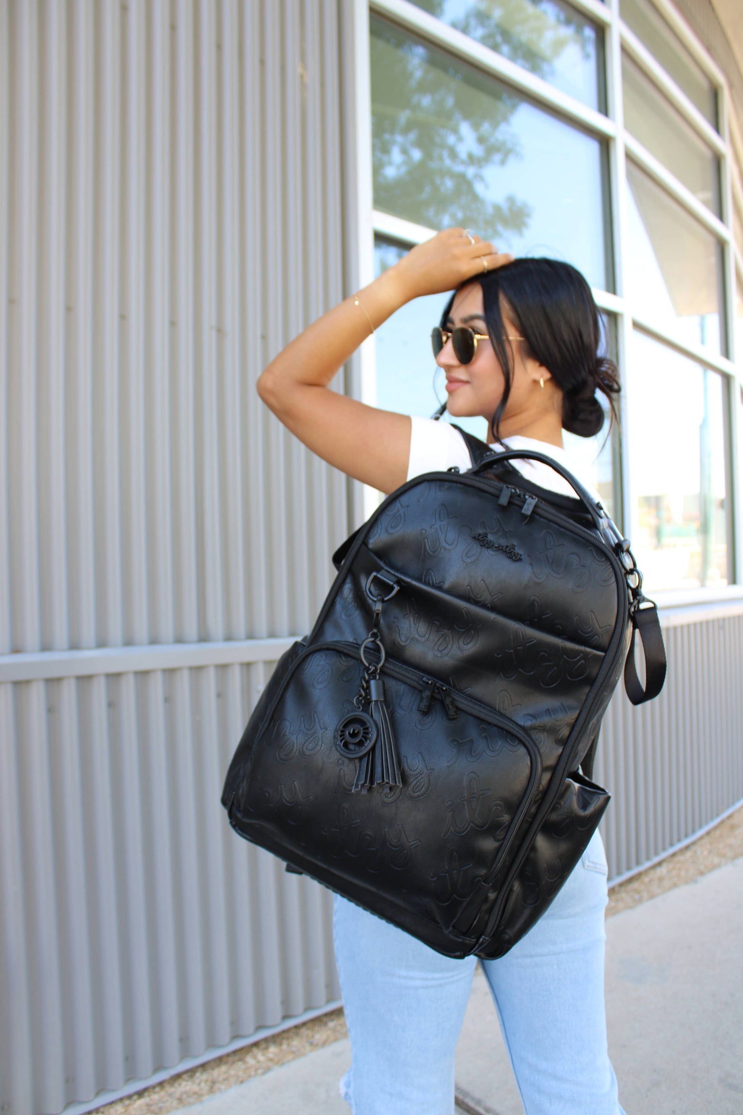 Itzy Ritzy *LIMITED EDITION* Boss Plus Diaper Bag Backpack Icon Black™