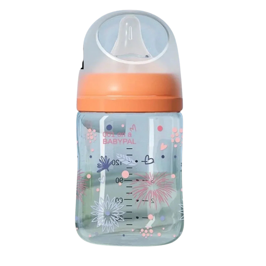 The Boob Crew Bottle - 160ml - Orange Orchid