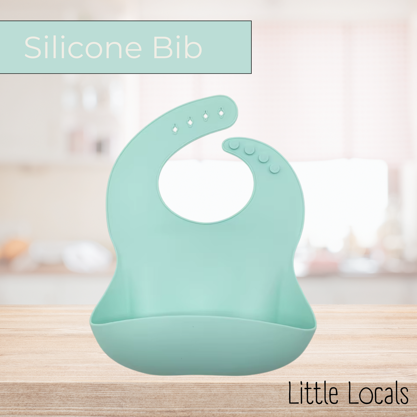 Little Locals Silicone Bib
