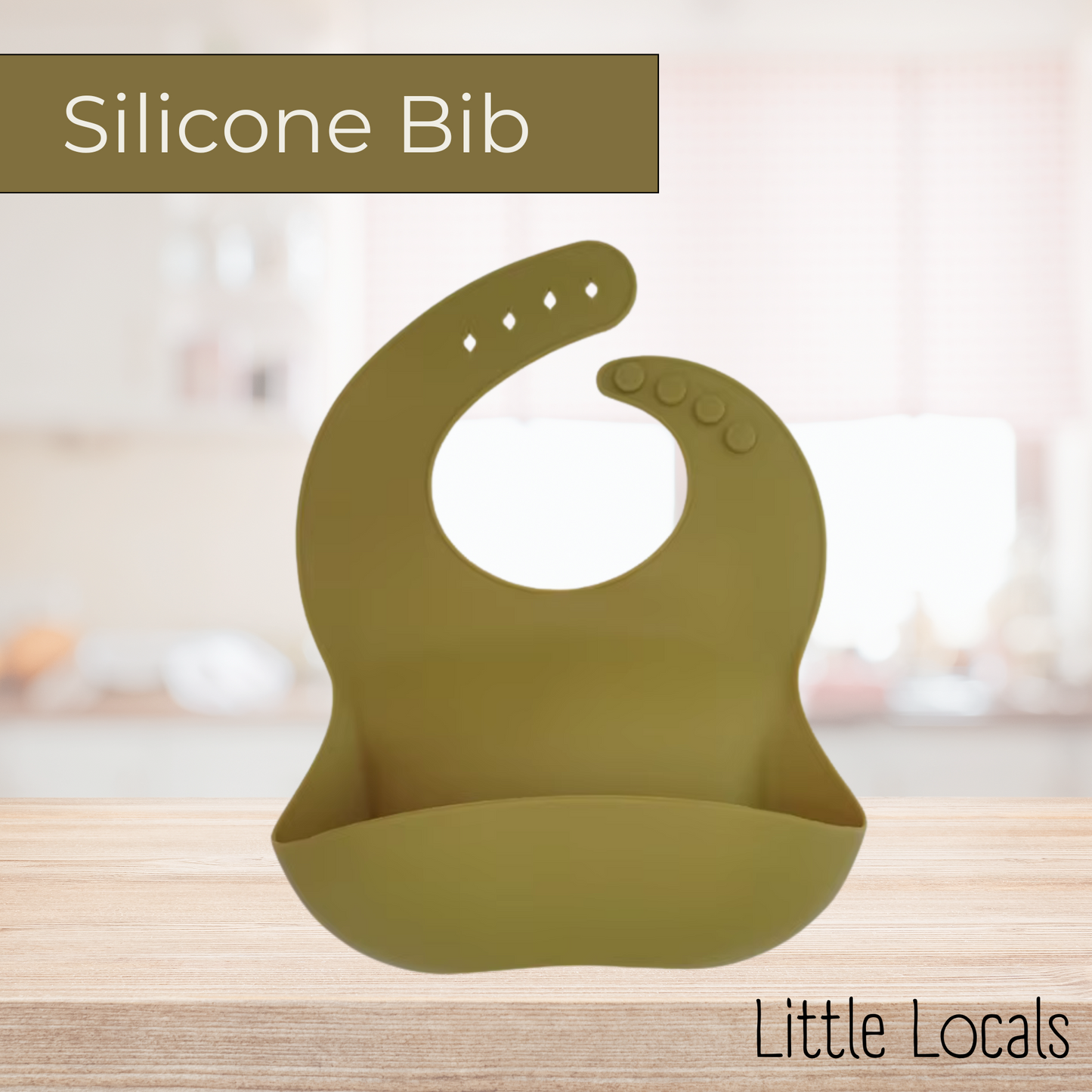 Little Locals Silicone Bib