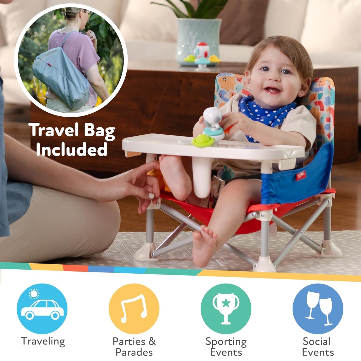 Nuby - Pop-Up Booster Seat