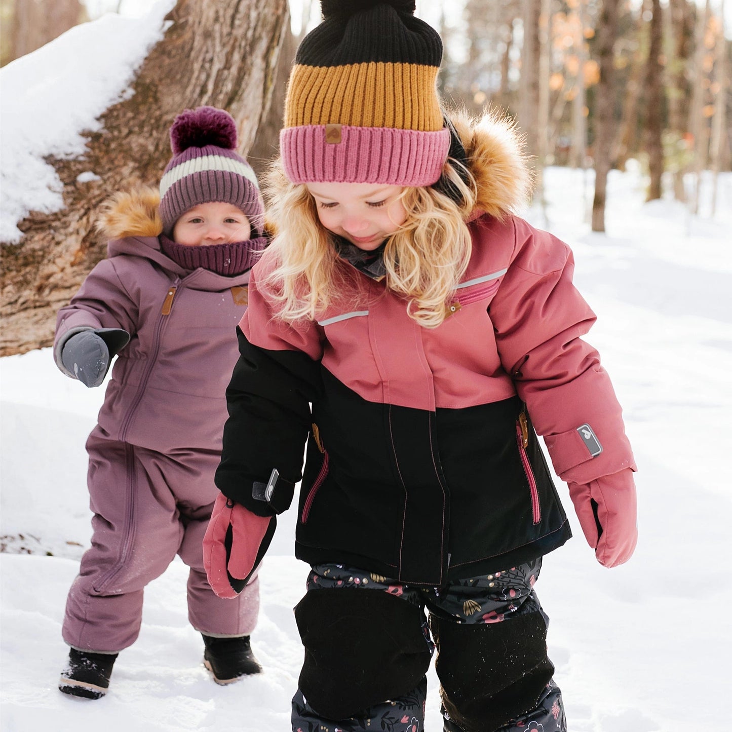 Perlimpinpin - Winter Mitts - Punch