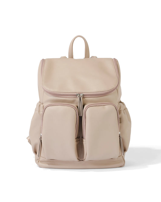 OiOi - Signature Nappy Backpack - Oat