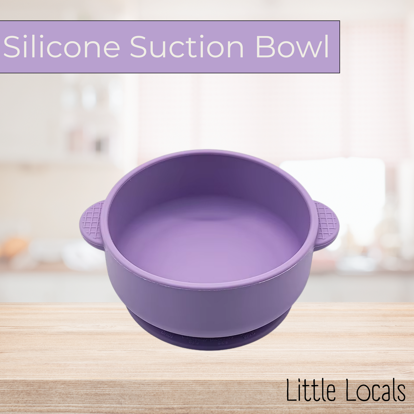 Little Locals Silicone Suction Bowl