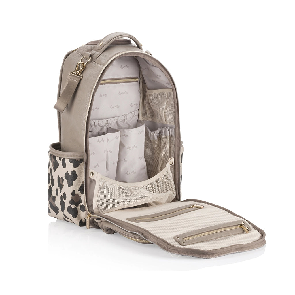 Itzy Ritzy - Leopard Plus Backpack Diaper Bag