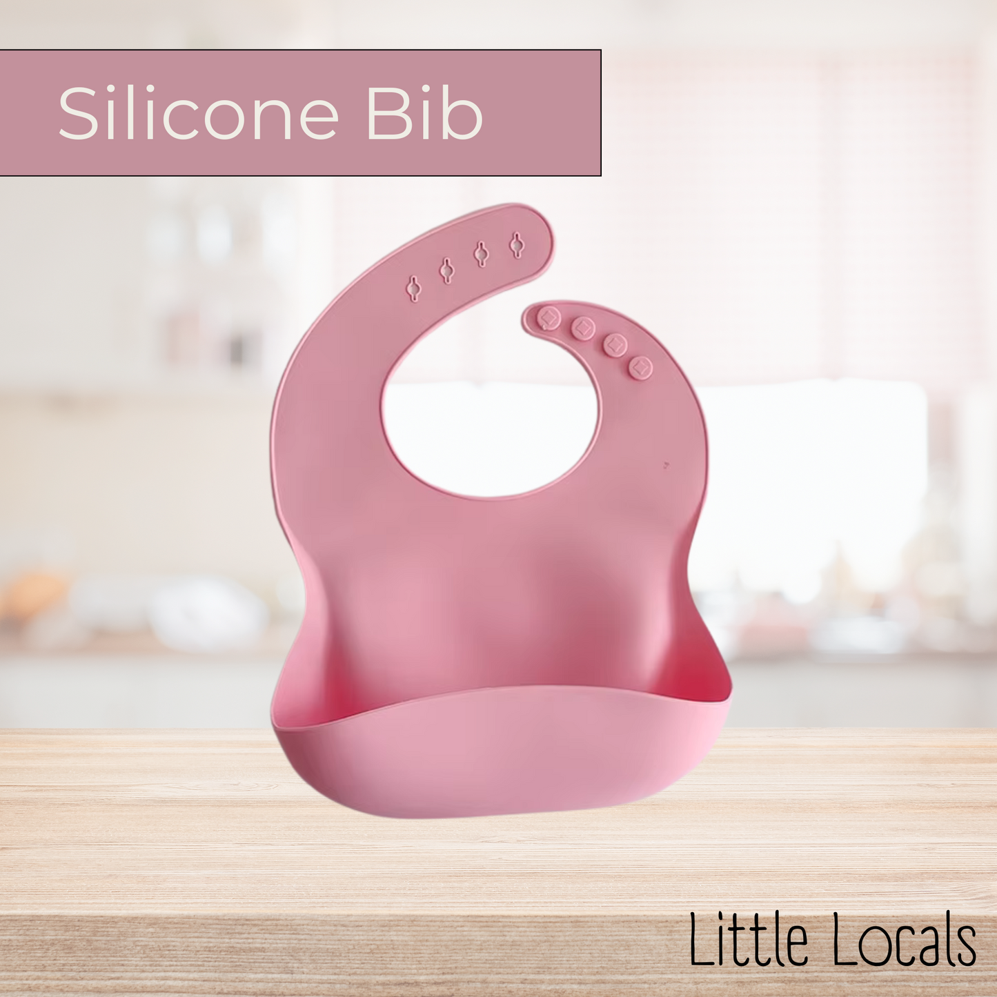Little Locals Silicone Bib