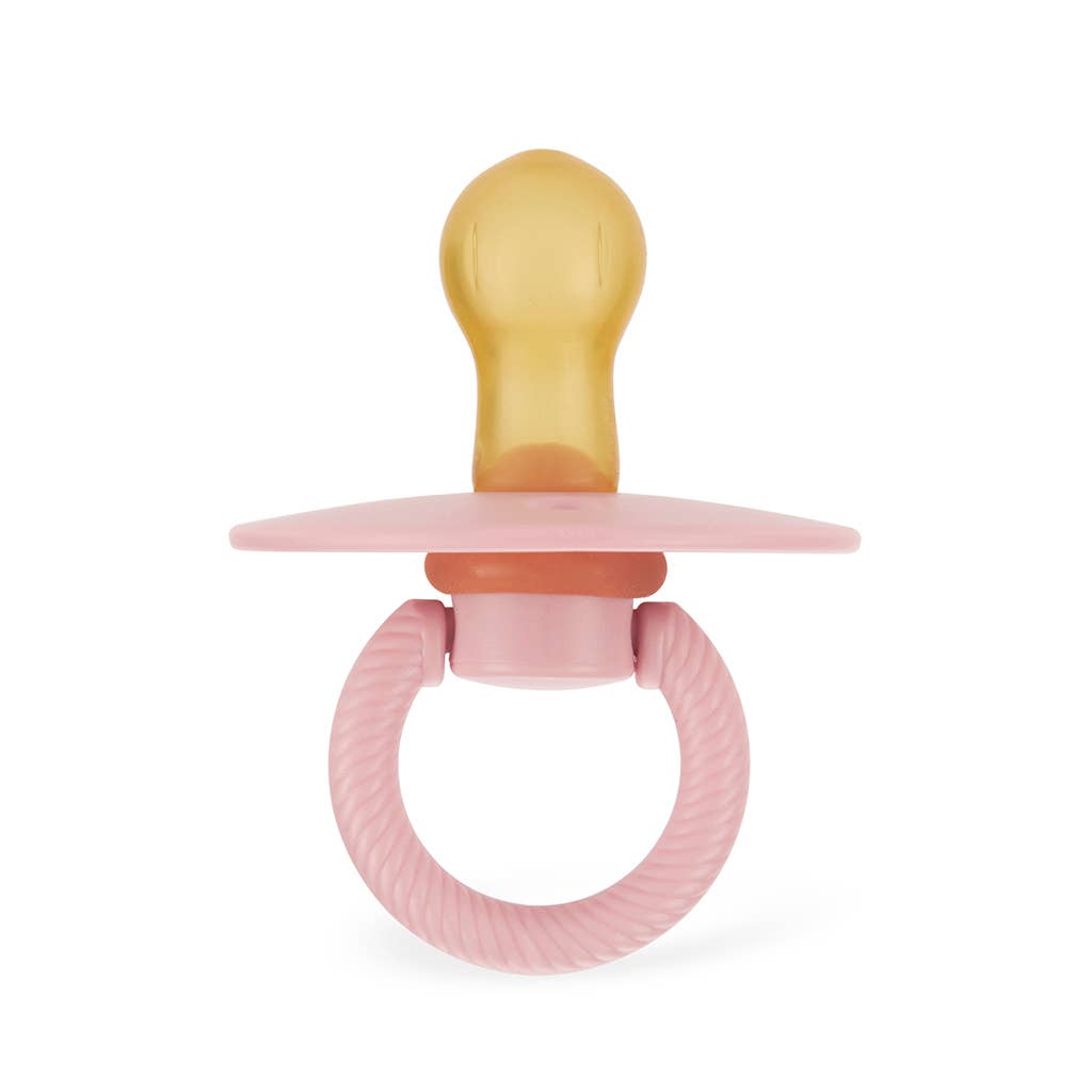 Itzy Soother™ Natural Rubber Paci Sets: Coconut + Toast
