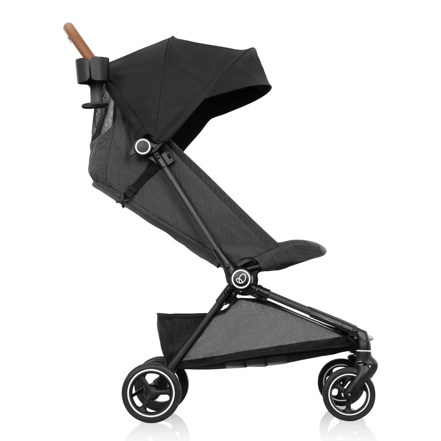 🔥 HOT DEAL🔥 Evenflo - Hummingbird Ultra-Lightweight Carbon Fiber Stroller - Crest Gray