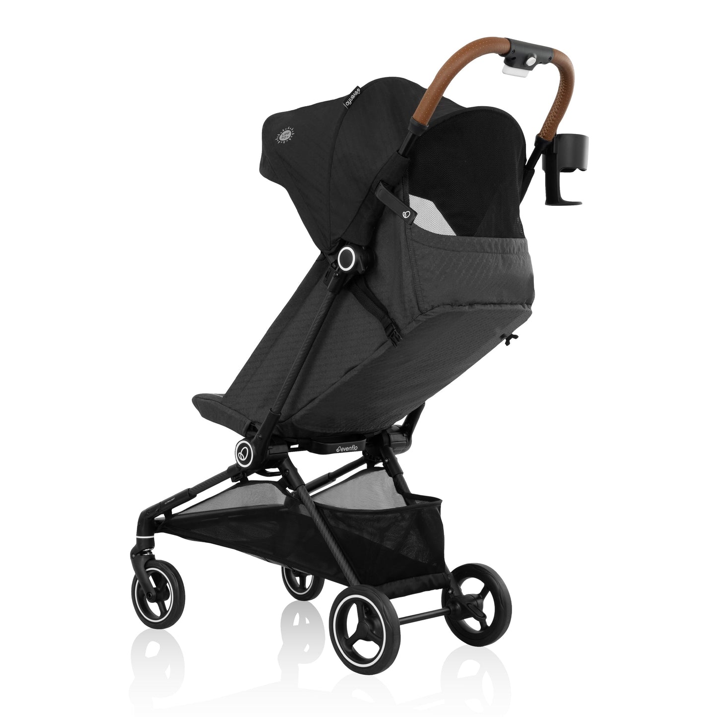 🔥 HOT DEAL🔥 Evenflo - Hummingbird Ultra-Lightweight Carbon Fiber Stroller - Crest Gray