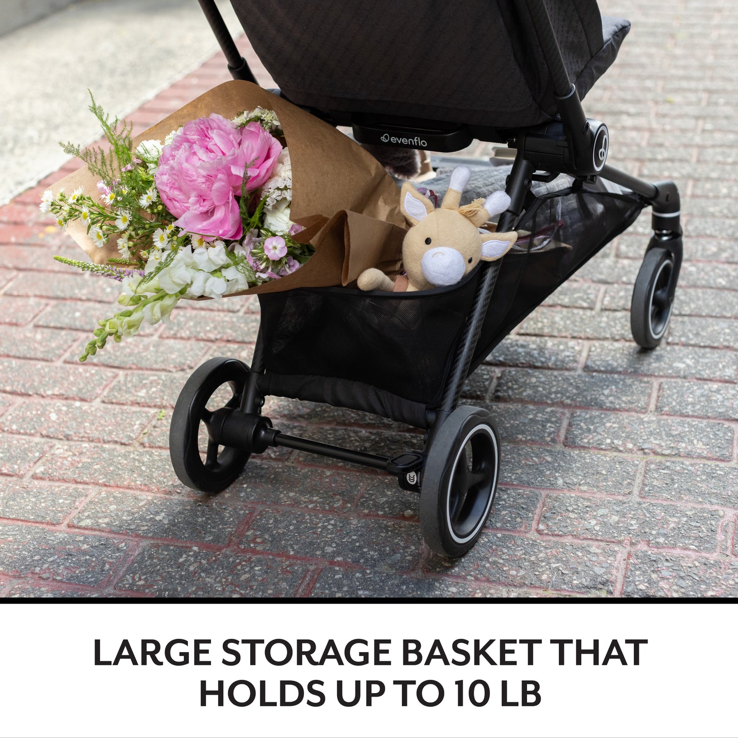 🔥 HOT DEAL🔥 Evenflo - Hummingbird Ultra-Lightweight Carbon Fiber Stroller - Caslon Green