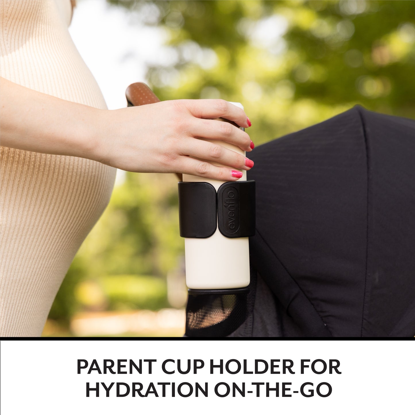 🔥 HOT DEAL🔥 Evenflo - Hummingbird Ultra-Lightweight Carbon Fiber Stroller - Caslon Green