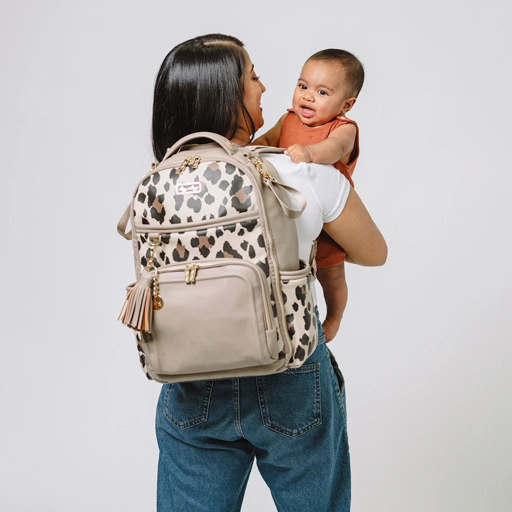 Itzy Ritzy - Leopard Plus Backpack Diaper Bag