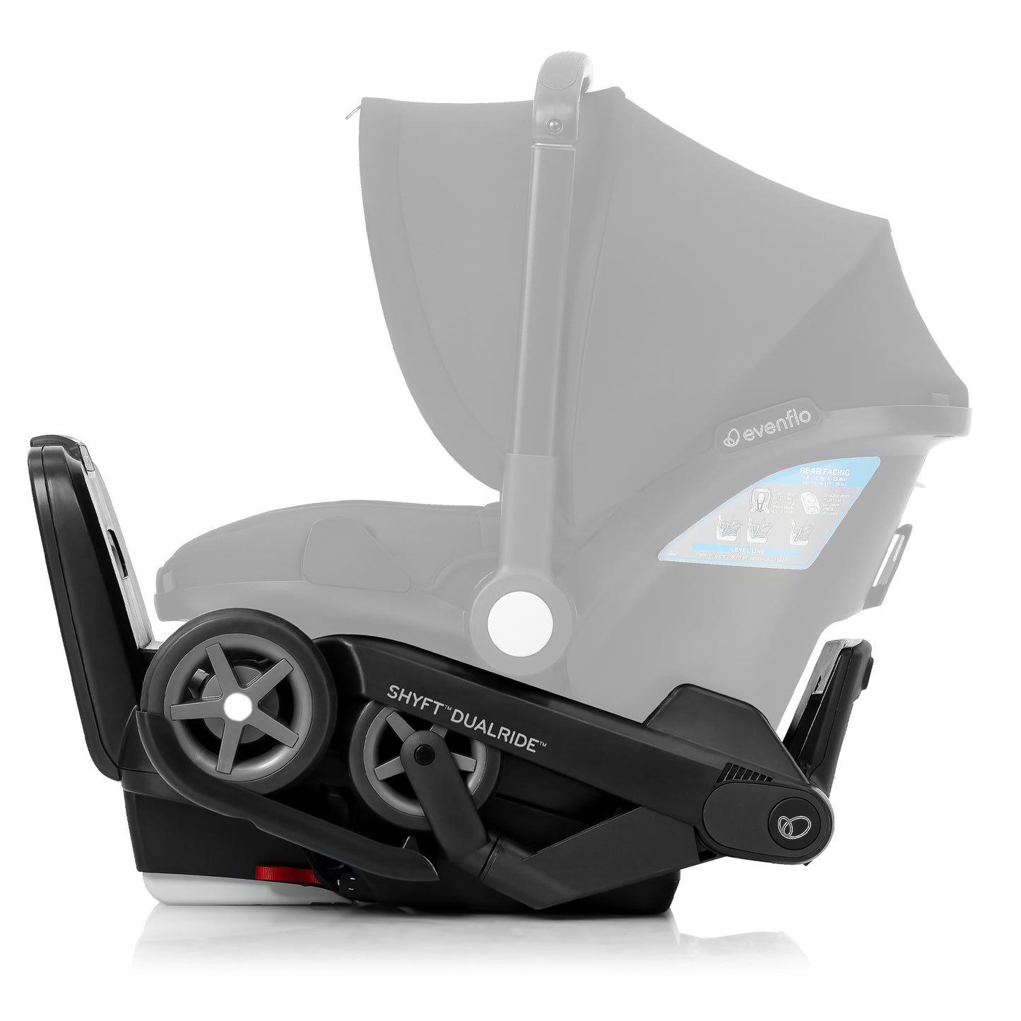 Evenflo - Shyft DualRide Infant Car Seat and Stroller Combo (Beaufort)