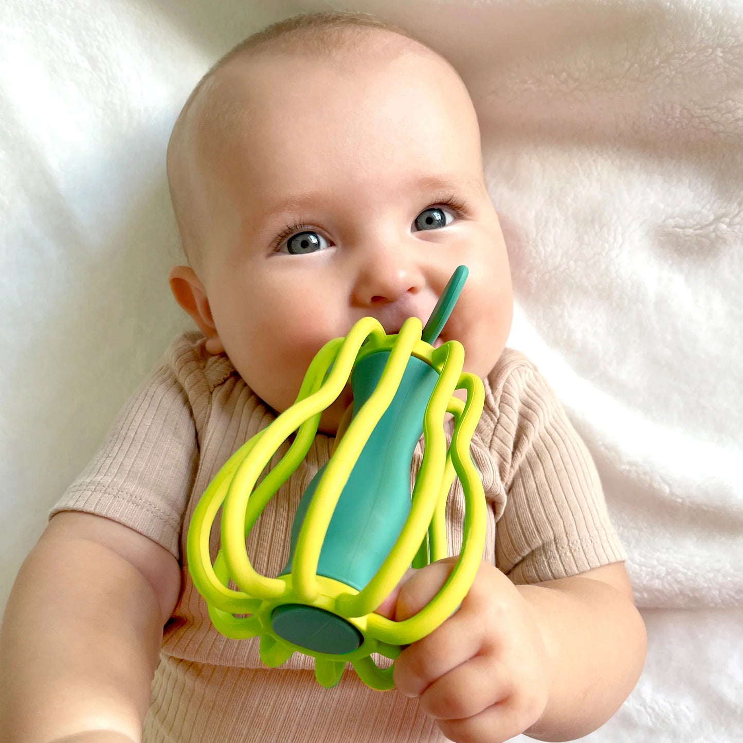 Razbaby - RaZ-Pear Teether & Rattle Toy