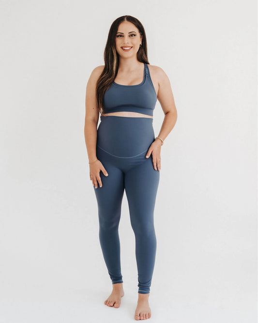 AXK Maternity - Core Curve Legging - Blue