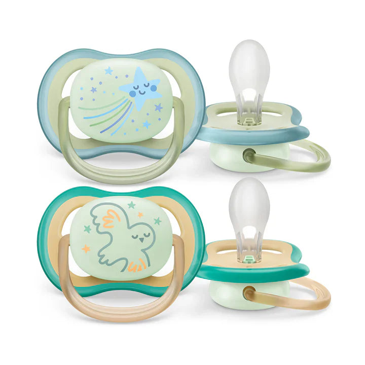 Philips Avent - Ultra Air Nighttime Pacifier 2 Pack