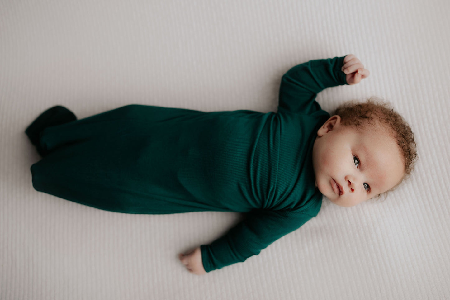 Three Little Tots - Knotted Newborn Gown - Forest