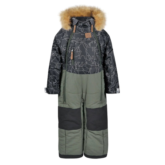 Perlimpinpin - One Piece Toddler Snowsuit - Animals