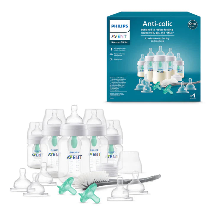 Philips Avent - Anti-Colic Baby Bottle with AirFree Vent Gift Set
