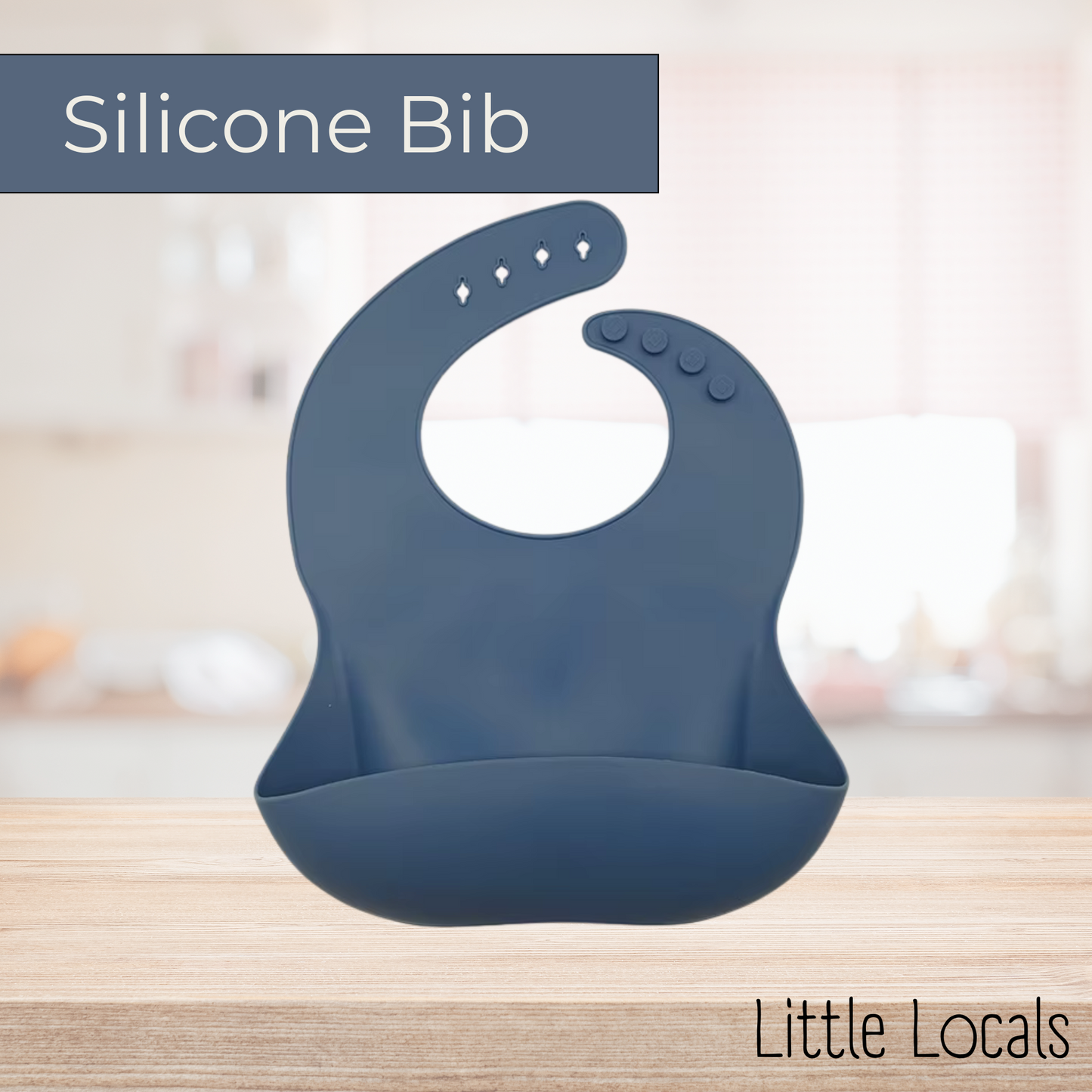 Little Locals Silicone Bib