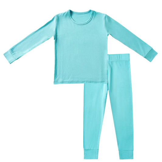Rain - Long Sleeve/Pant Set Bamboo Sleep + Play Matching Set