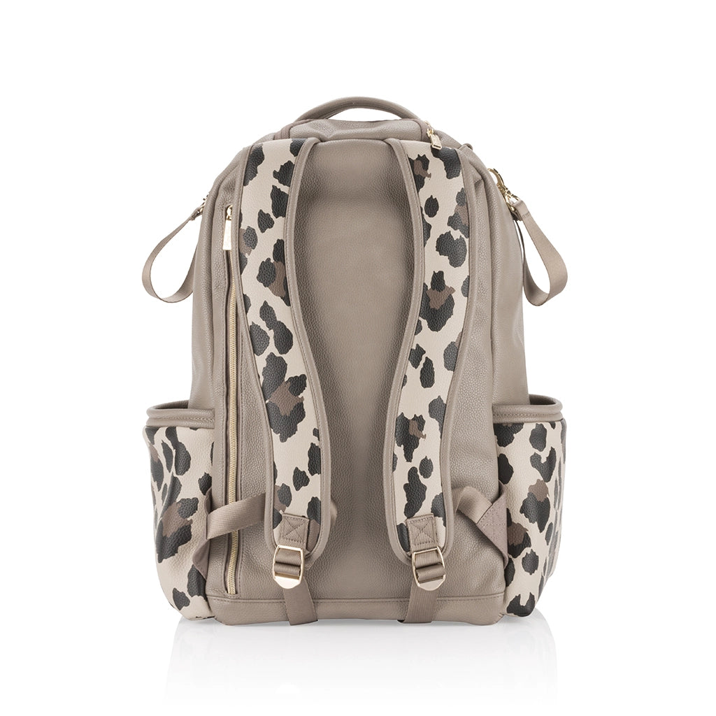 Itzy Ritzy - Leopard Plus Backpack Diaper Bag