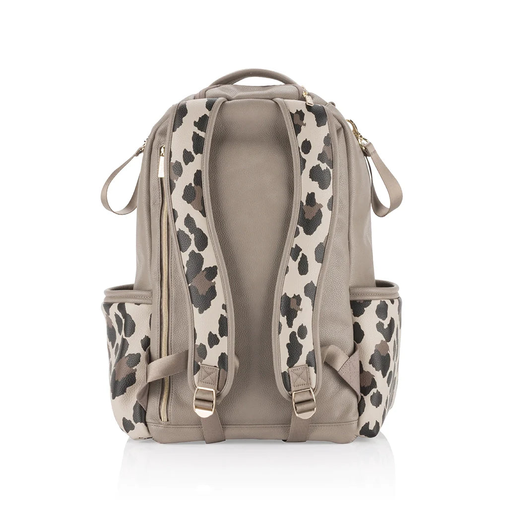 Itzy Ritzy - Leopard Plus Backpack Diaper Bag