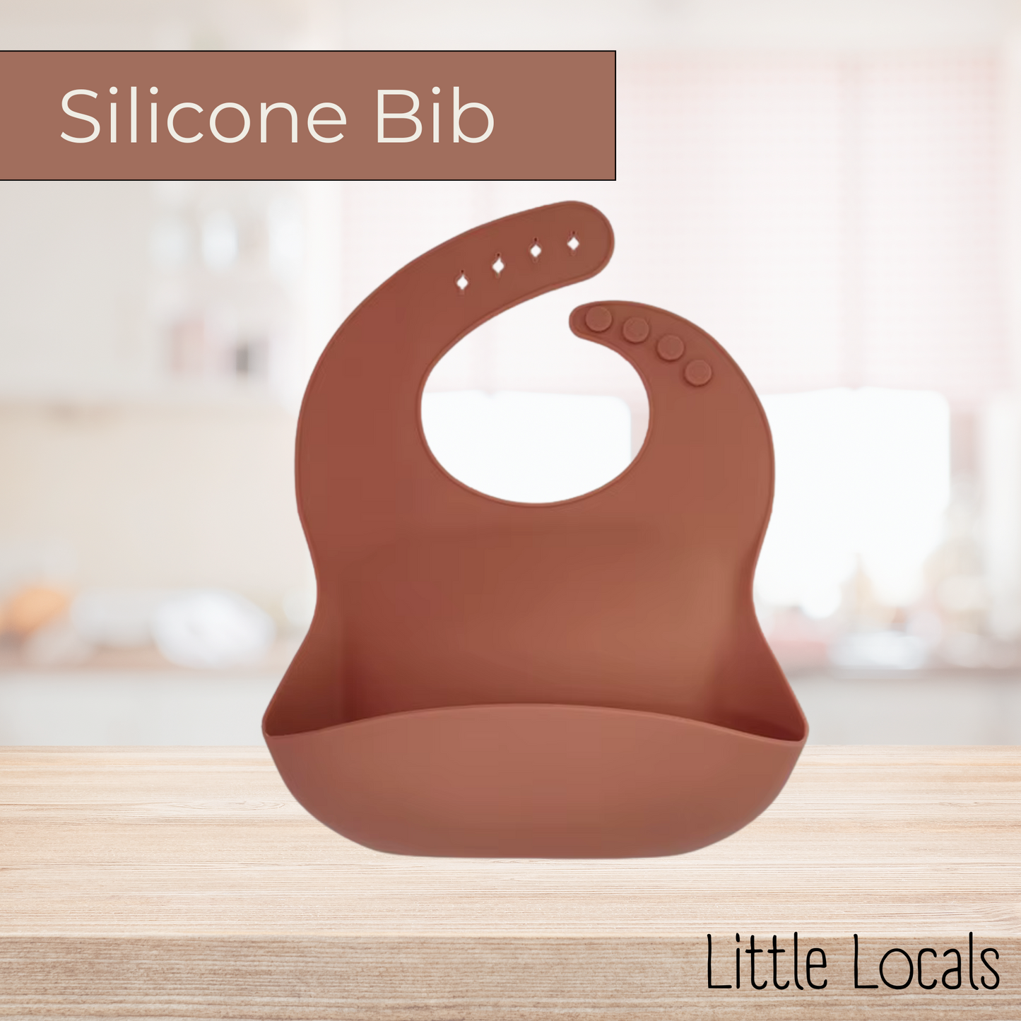 Little Locals Silicone Bib