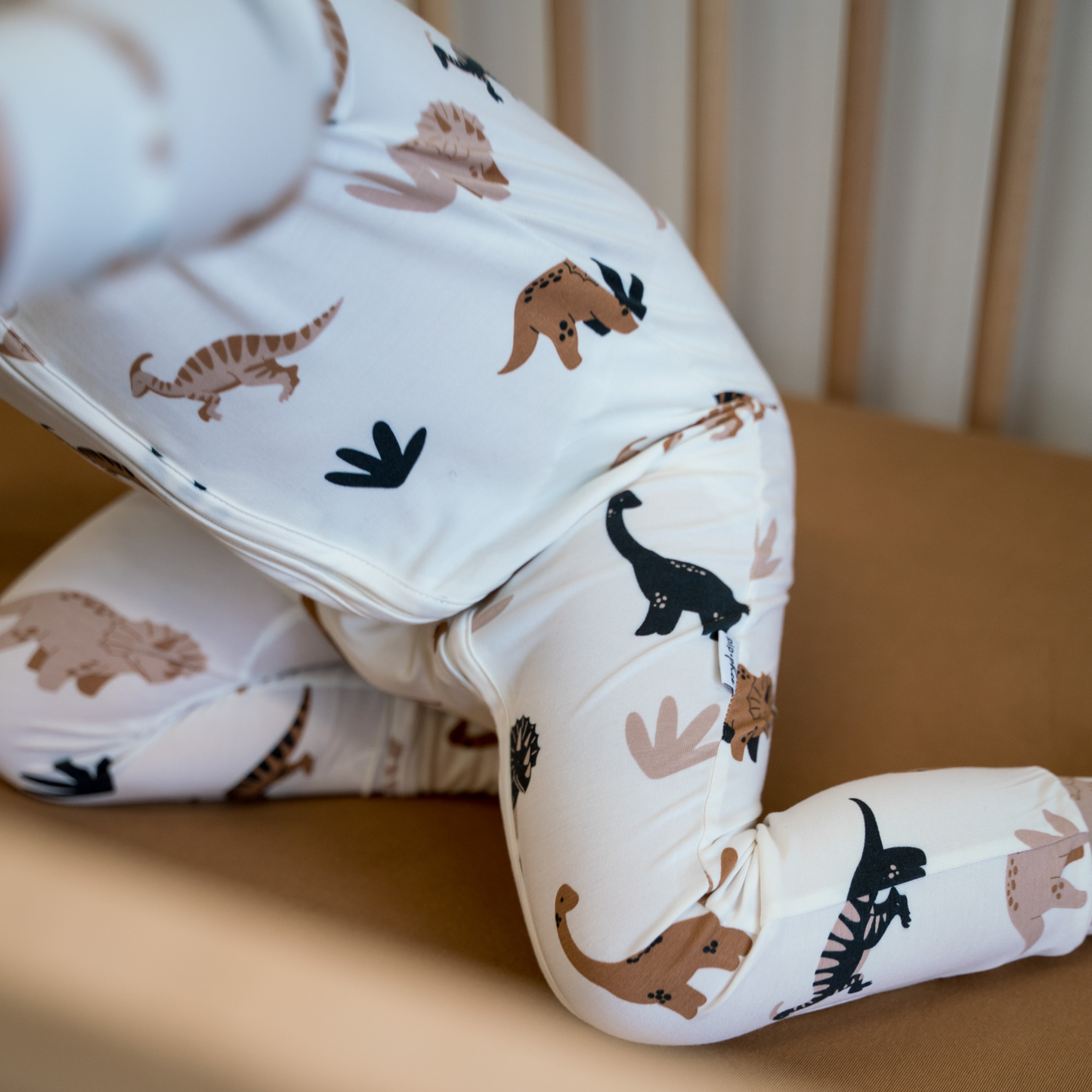 Pip + Phee - Bamboo Footless Sleepers | LE Prints #2: Teal-smiley / 3T