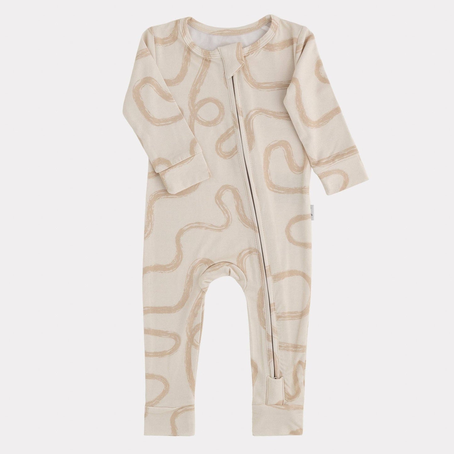 Pip + Phee - Bamboo Footless Sleepers | LE Prints: Dainty-floral / 3T