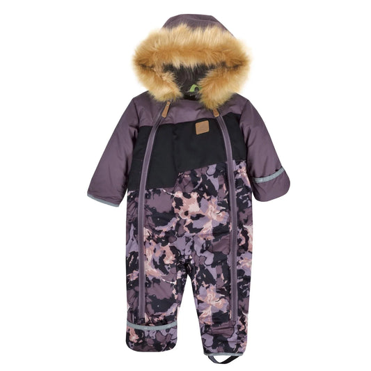 Perlimpinpin - One Piece Baby Snowsuit - Abstract