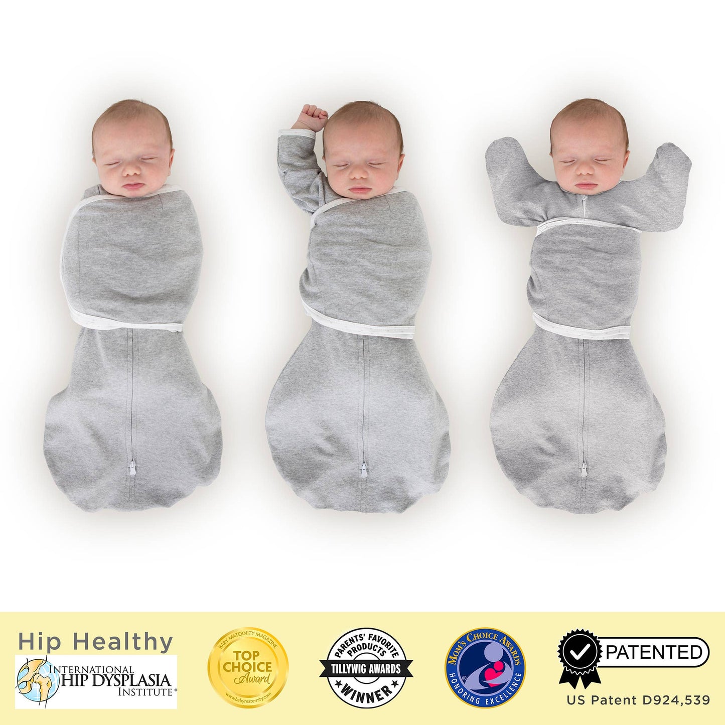 Omni Swaddle Sack - Heather Gray - Newborn/0-3 Months