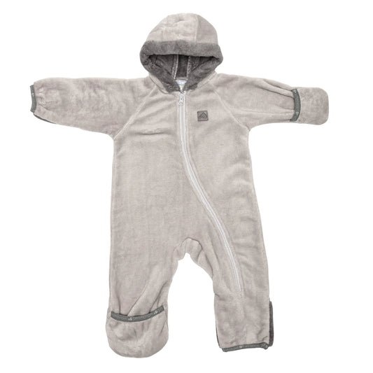 Perlimpinpin - CAR SEAT SAFE Plush Bundle Suit - Taupe