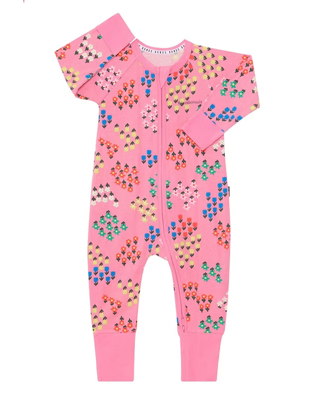 BONDS - Wondersuit - Blossomfield Pink