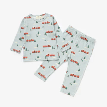 All Aboard Organic Cotton Baby & Toddler Two-Piece Set