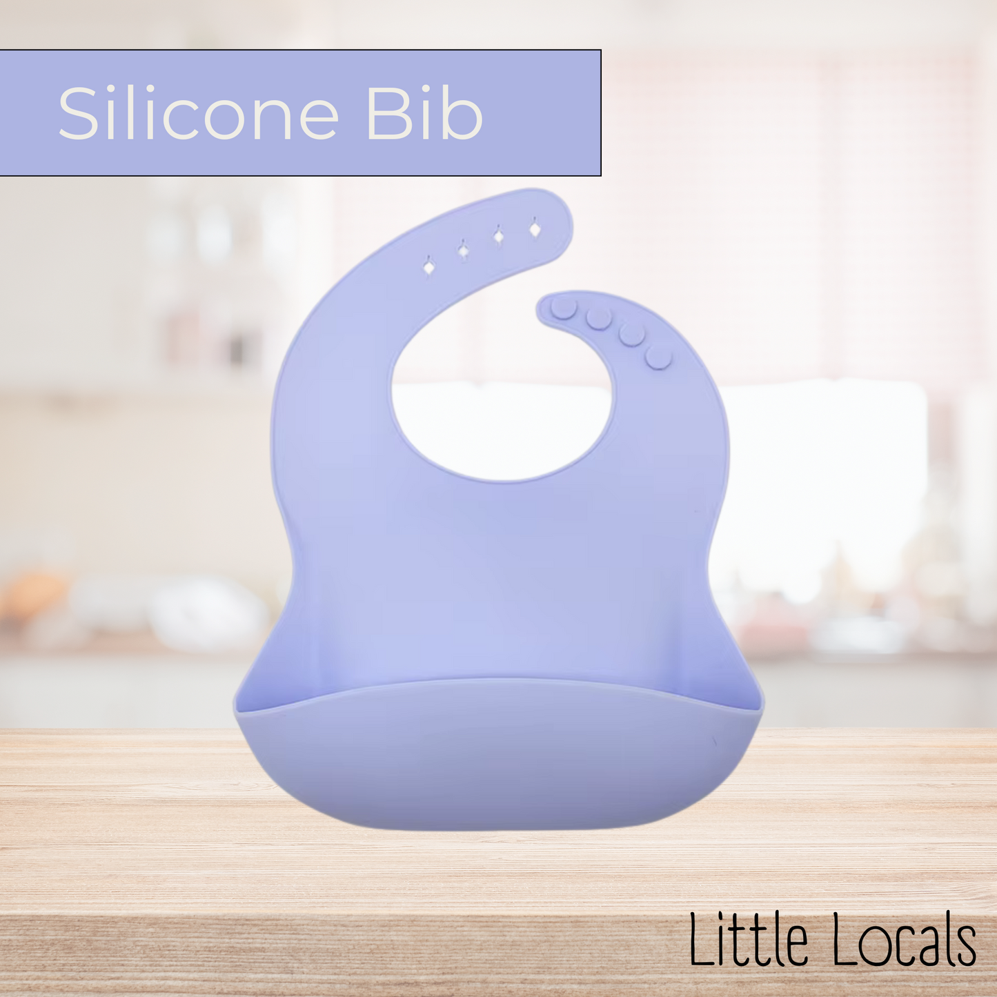 Little Locals Silicone Bib