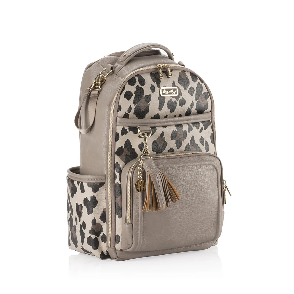 Itzy Ritzy - Leopard Plus Backpack Diaper Bag