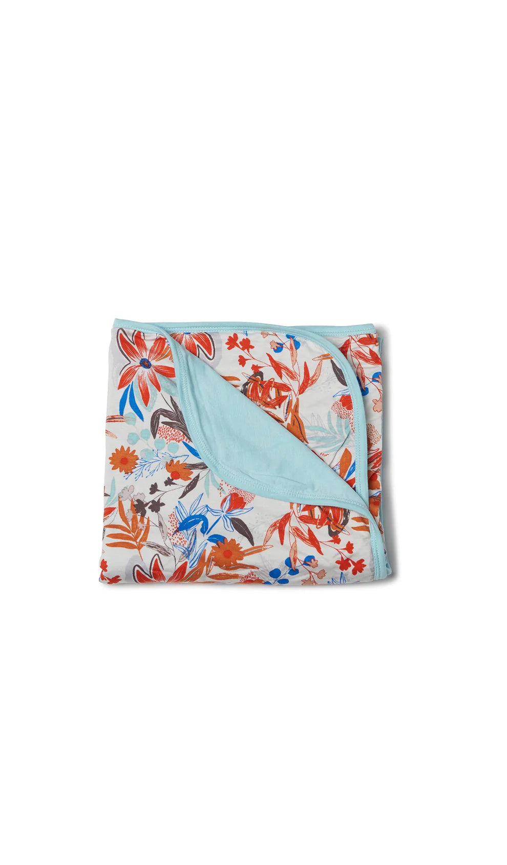 Everly Grey - Swaddle Blanket - Posy