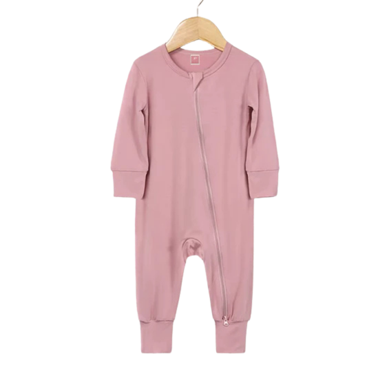 Flower - Long Sleeve Bamboo Sleep + Play Romper