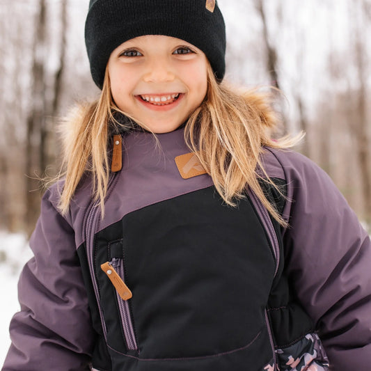 Perlimpinpin - One Piece Toddler Snowsuit - Abstract