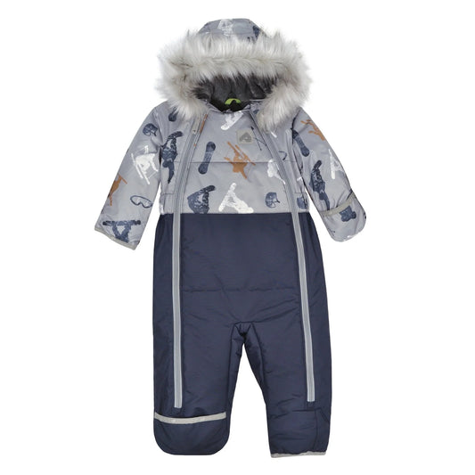 Perlimpinpin - One Piece Baby Snowsuit - Snowboard